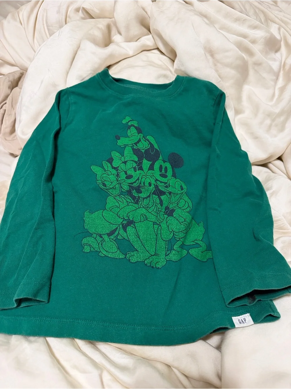 (5p) GAP Disney Mickey Mouse Kids Graphic Long Sleeves